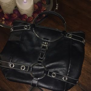 Black Leather Bag